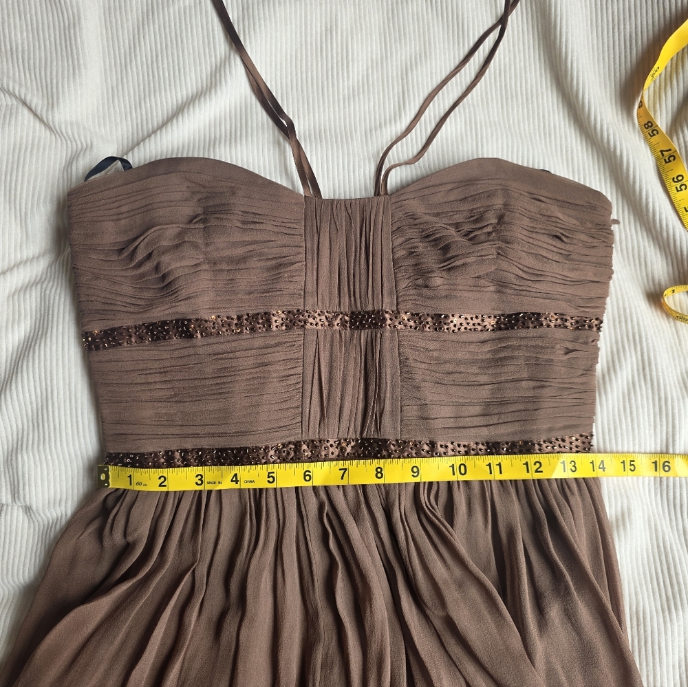 Laundry by Shelli Segal Cocktail silk Dress Sz 8 NWOT - Picture 6 of 13